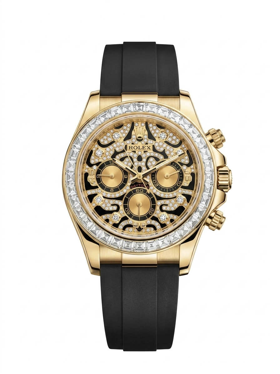 High Quality Luxury Rolex STONE HEAD Watch