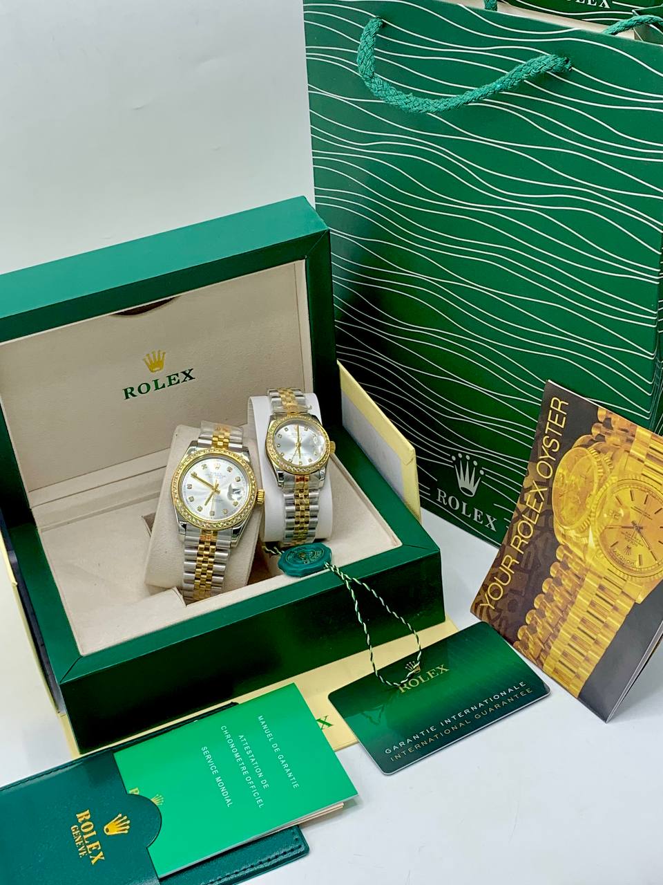 High Quality Luxury Couple Set Rolex Watch