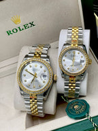 High Quality Luxury Couple Set Rolex Watch