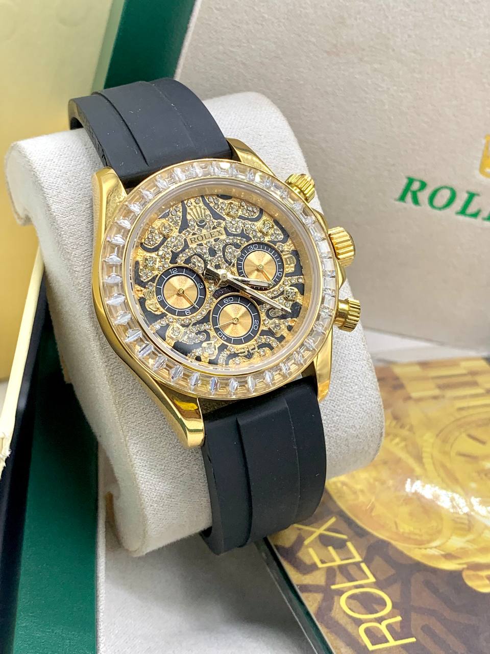 High Quality Luxury Rolex STONE HEAD Watch