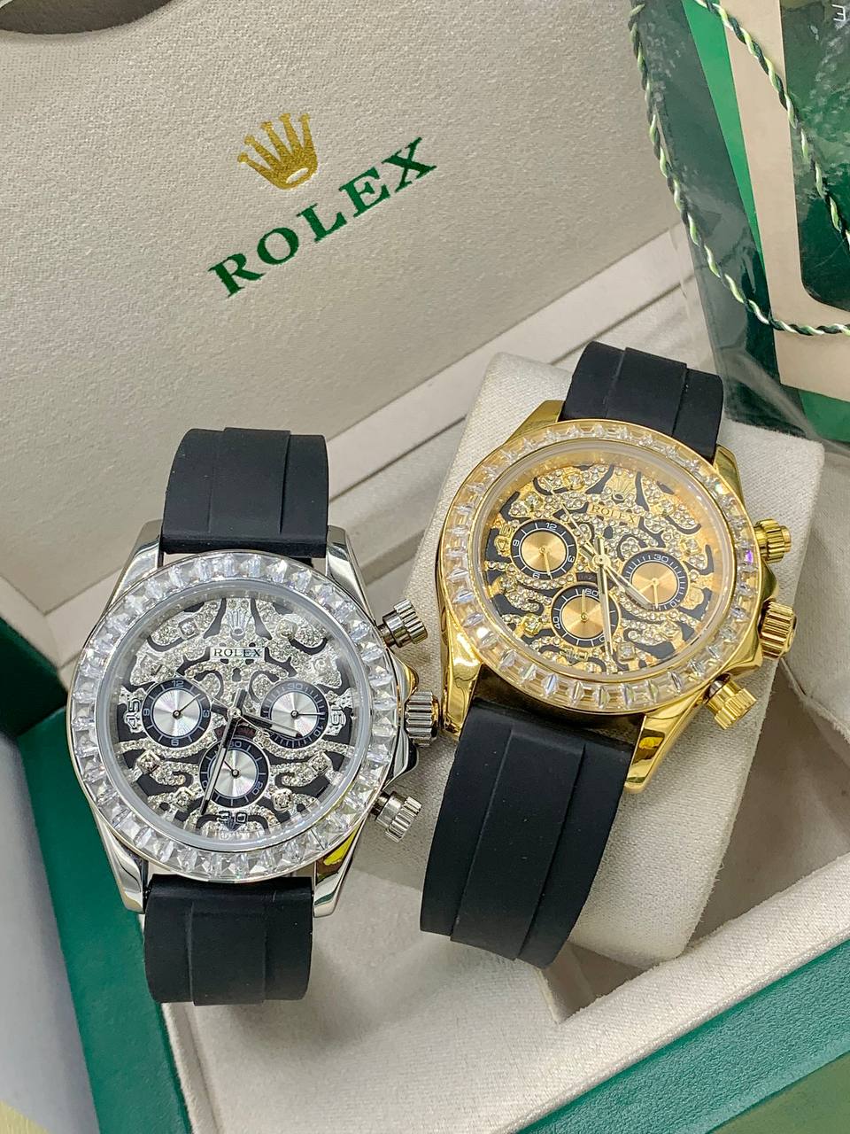 High Quality Luxury Rolex STONE HEAD Watch