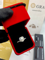 5.0ct Emerald VVS Moissanite Rings