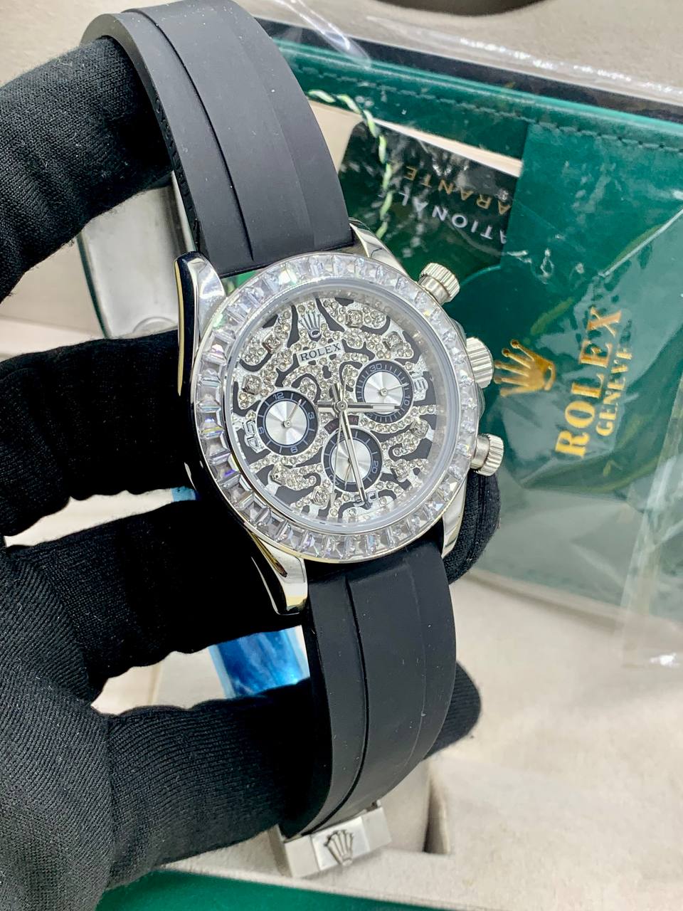High Quality Luxury Rolex STONE HEAD Watch